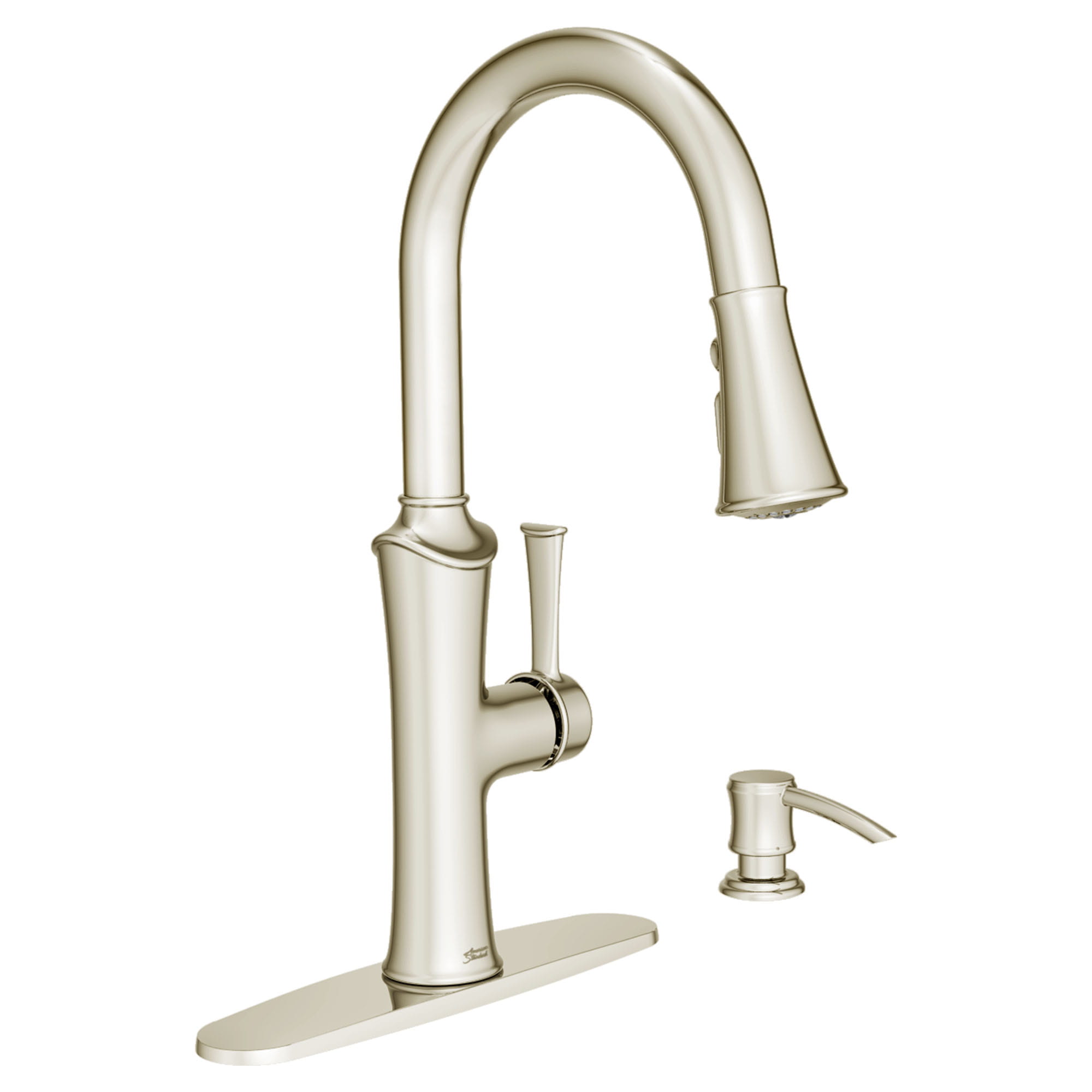 American Standard Vanek Pull-Down Kitchen Faucet with Soap Dispenser